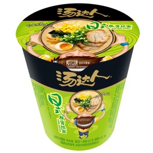 统一 汤达人 日式豚骨拉面 方便面速食面 83g  12杯/箱 单位 箱