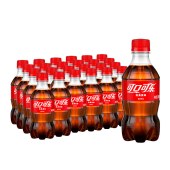 可口可乐 汽水 碳酸饮料 300ml 新老包装随机发 24瓶 /箱 单位 箱