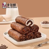 卡尔顿（Calleton）蛋皮吐司 900g 黑巧克力夹心 面包蛋糕 900g/箱 单位 箱