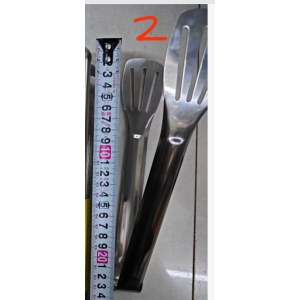 三线食品夹 201不锈钢食品夹 长度24cm （单位：个）